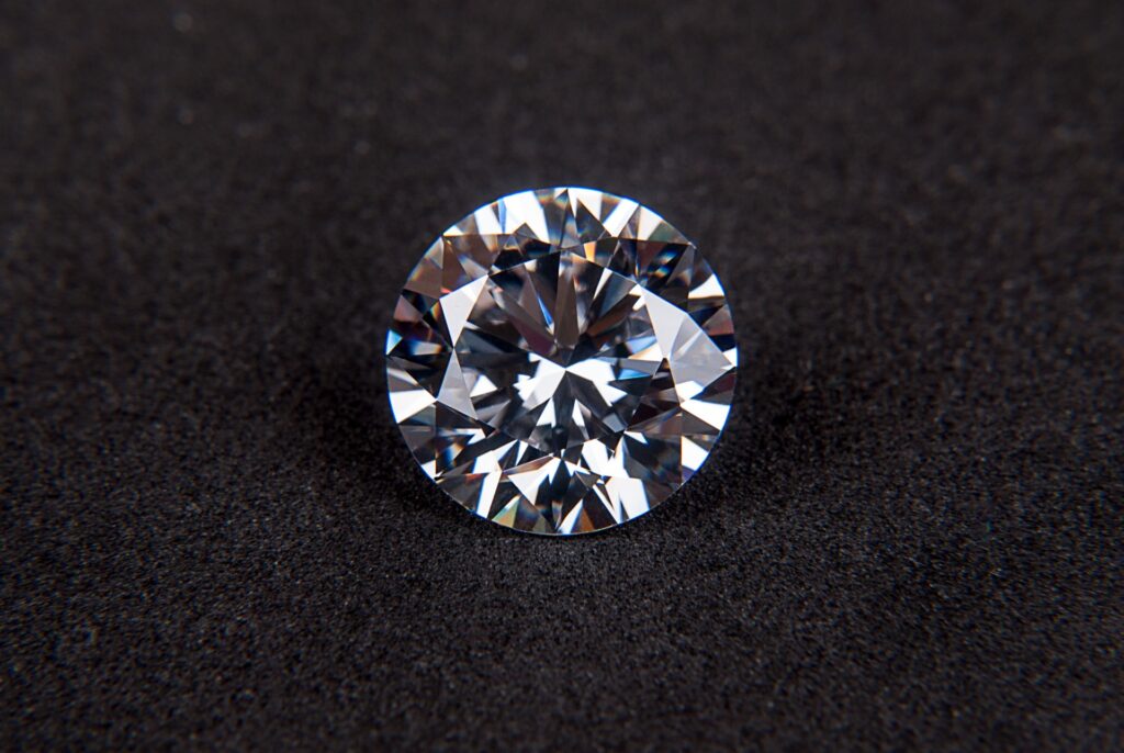 Brilliant diamond.