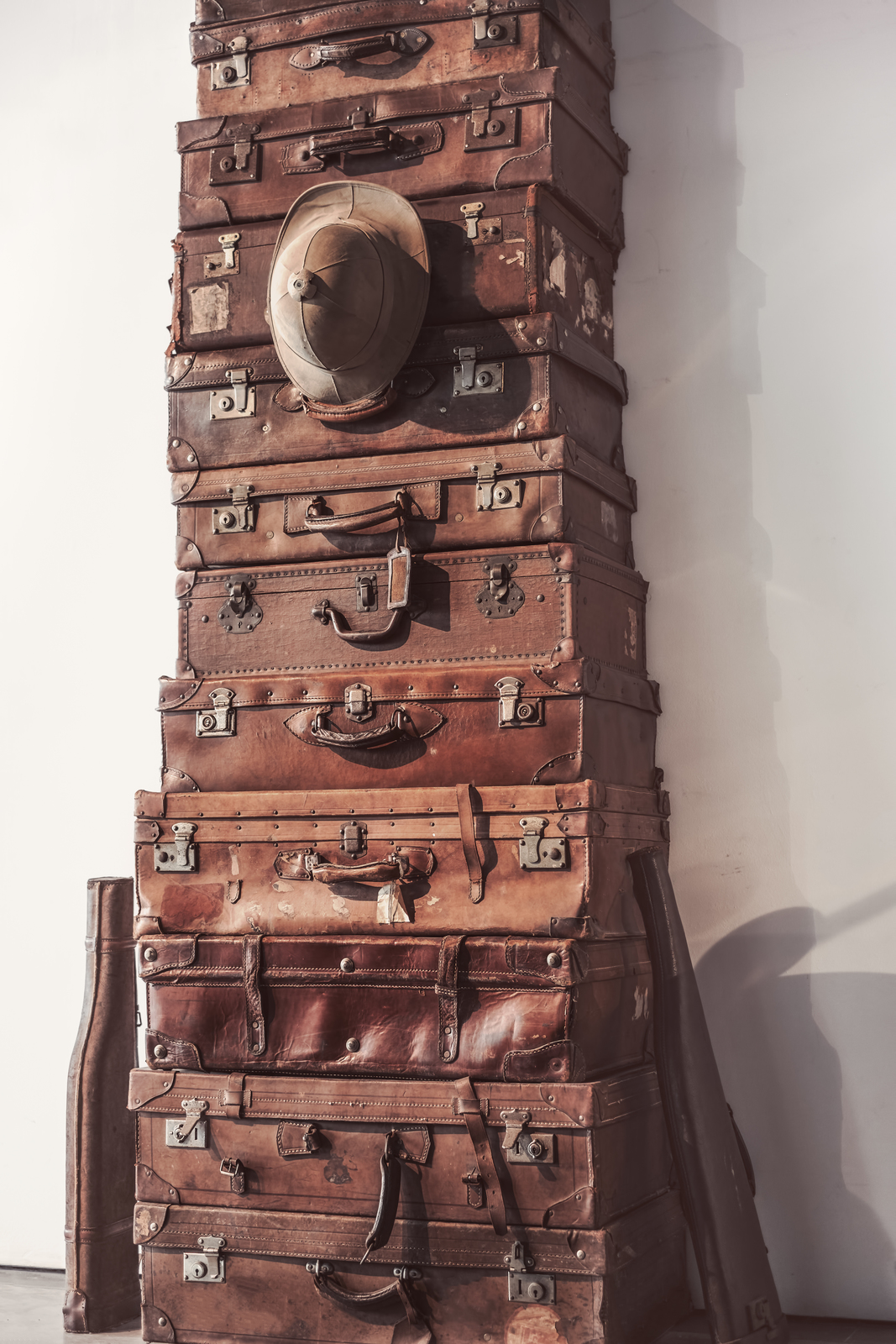 leather briefcase